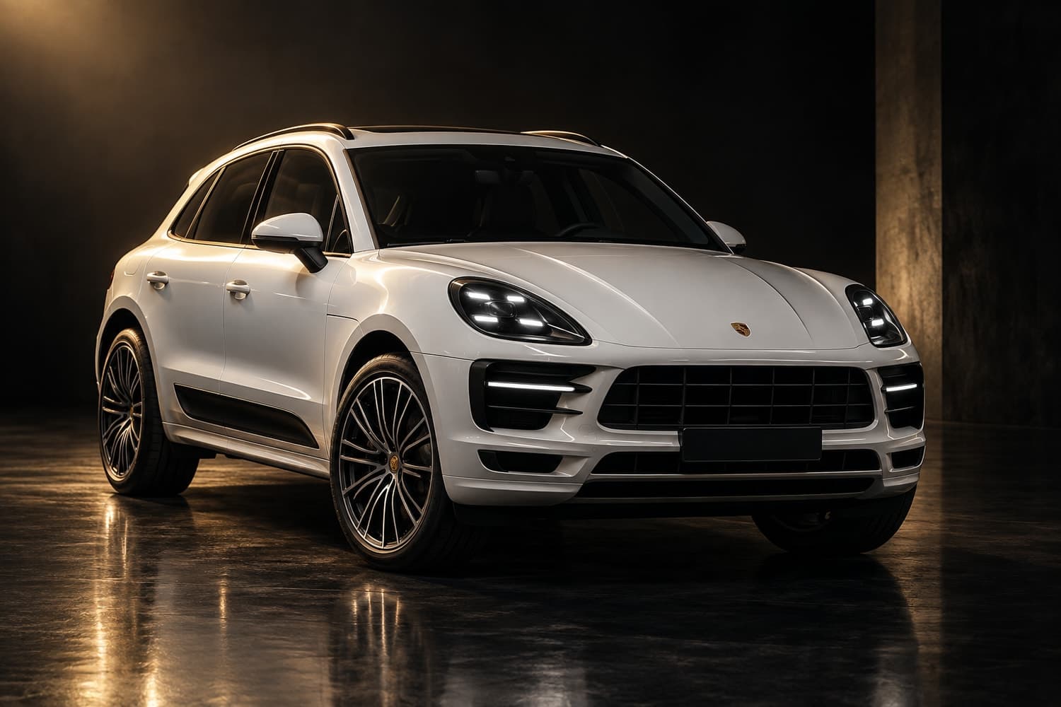 Porsche Macan in Carrara White